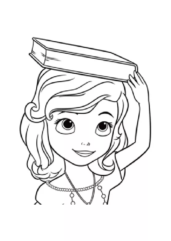 Coloriage de Princesse Sofia (Disney) pour enfants (Princesse Sofia (Disney))