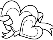 Coloriages de Saint Valentin à imprimer pour enfants