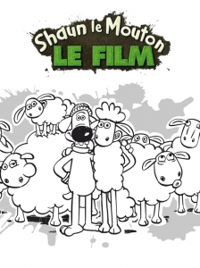 Coloriage Shaun le mouton