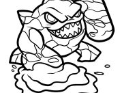 Coloriages Skylanders faciles pour enfants