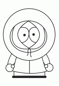 Coloriage de South Park à imprimer pour enfants