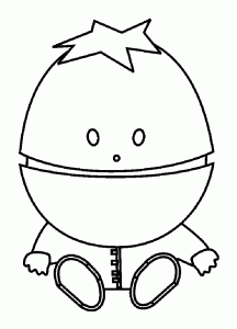 Coloriage de South Park gratuit à colorier