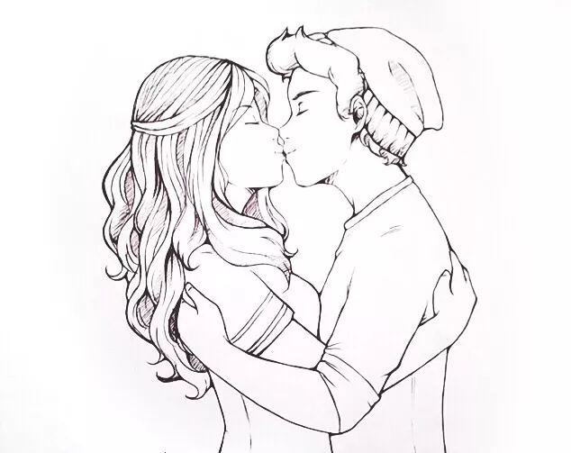 Amour ! (Coloriage d'Images tagged "amour" à imprimer pour enfants)