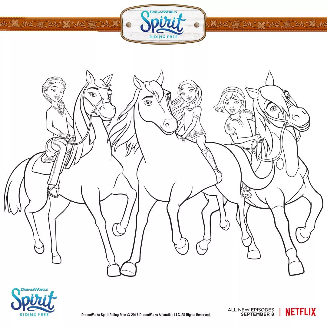 Coloriage de Spirit