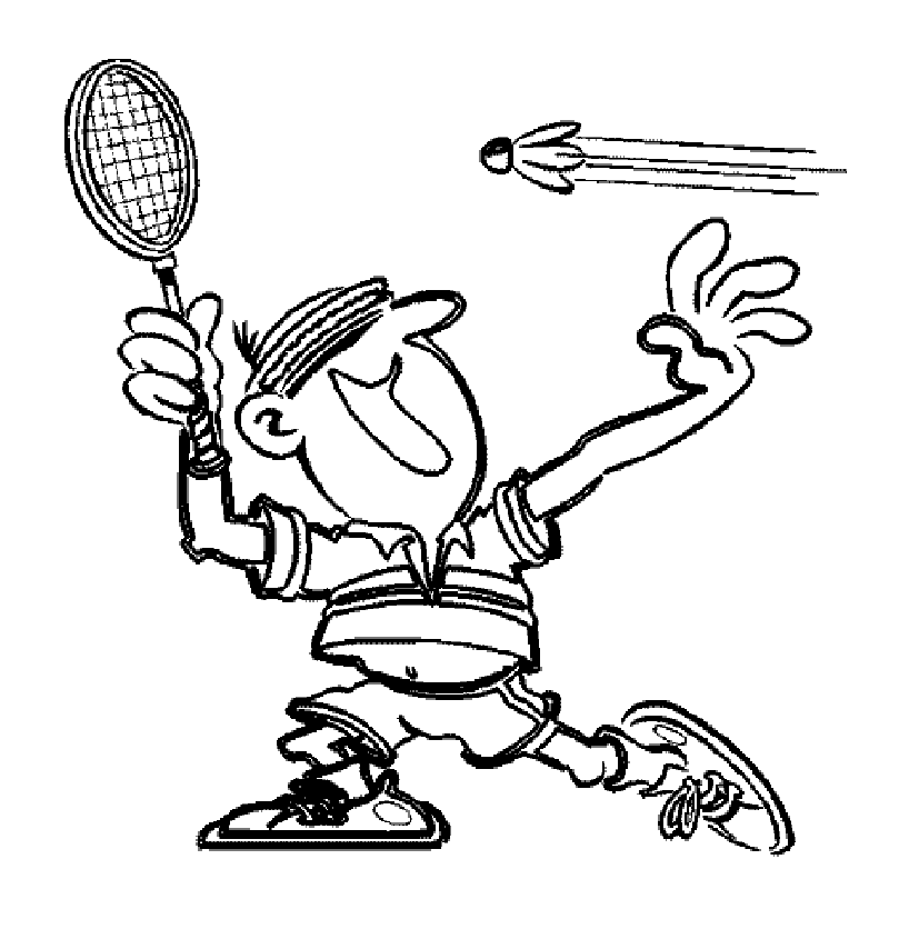 Sports - 8 (Coloriage à imprimer pour enfants)