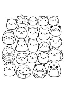 Petits personnages Squishmallow