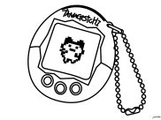 Coloriages de Tamagotchi à imprimer pour enfants