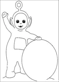 Coloriage de Télétubbies pour enfants