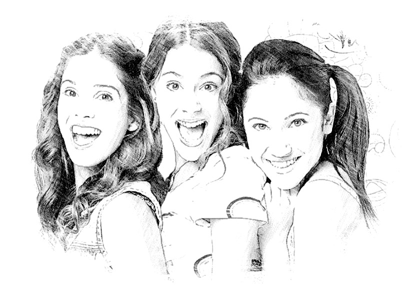 Les trois amies de la nouvelle série de Disney : Violetta, Camilia, Nati