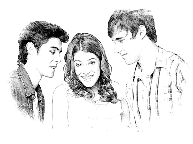Violetta disney - 9 (Coloriage à imprimer pour enfants)