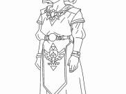 Coloriages de Zelda à imprimer pour enfants