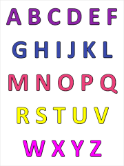 Werk von Anonym nach coloriage-alphabet-gratuit