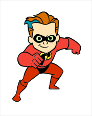 Werk von Alexandre Luis nach Coloriage de Les Indestructibles à colorier pour enfants