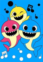 匿名 根据《Baby Shark chante avec ses amis》创作