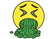 Emoji en train de vomir をぬった 匿名 さんの作品