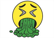 Emoji en train de vomir をぬった Jean-François さんの作品