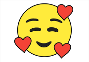 Emoji amoureux をぬった Jean-François さんの作品