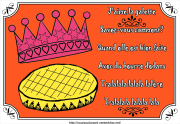 Coloriage de Galette des rois à colorier pour enfants をぬった Jean-François さんの作品