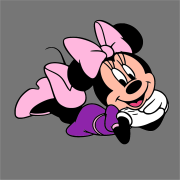 Minnie allongée をぬった Jean-François さんの作品