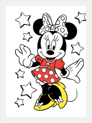 dominique 根据《Joli coloriage de Minnie》创作