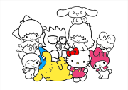 Werk von Jean-François nach Les amis de Sanrio