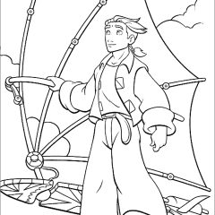 供儿童打印的彩页 : 星银岛