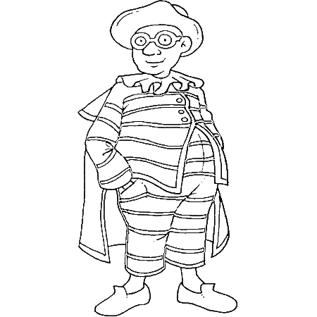 免费狂欢节涂色画 (供儿童打印的彩页 : 嘉年华)