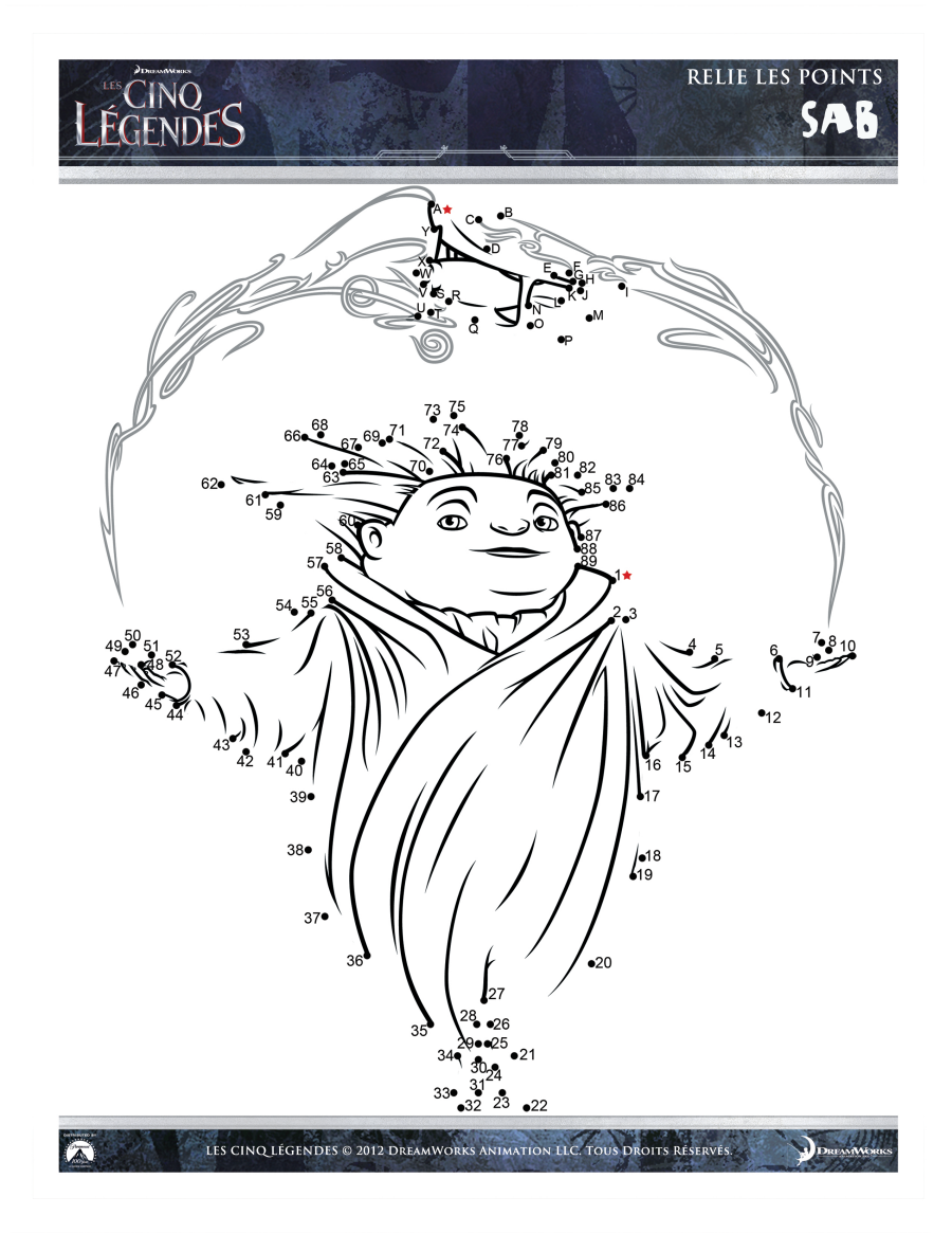 《守护者联盟》儿童涂色画 (供儿童打印的彩页 : 守护者联盟)