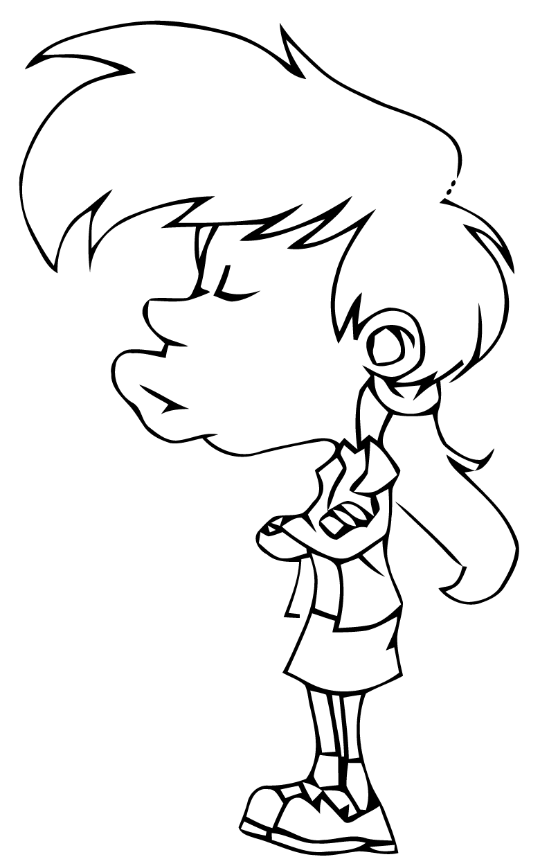 免费的Titeuf涂色画下载与填色 (供儿童打印的彩页 : 提图夫)