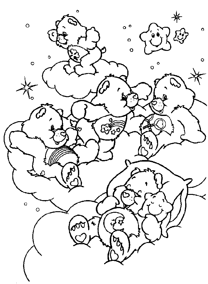 小熊维尼填色画册 儿童填色书 (供儿童打印的彩页 : 爱心熊)