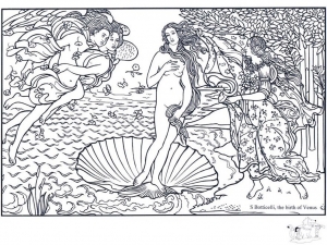 Sandro Botticelli   El nacimiento de Venus