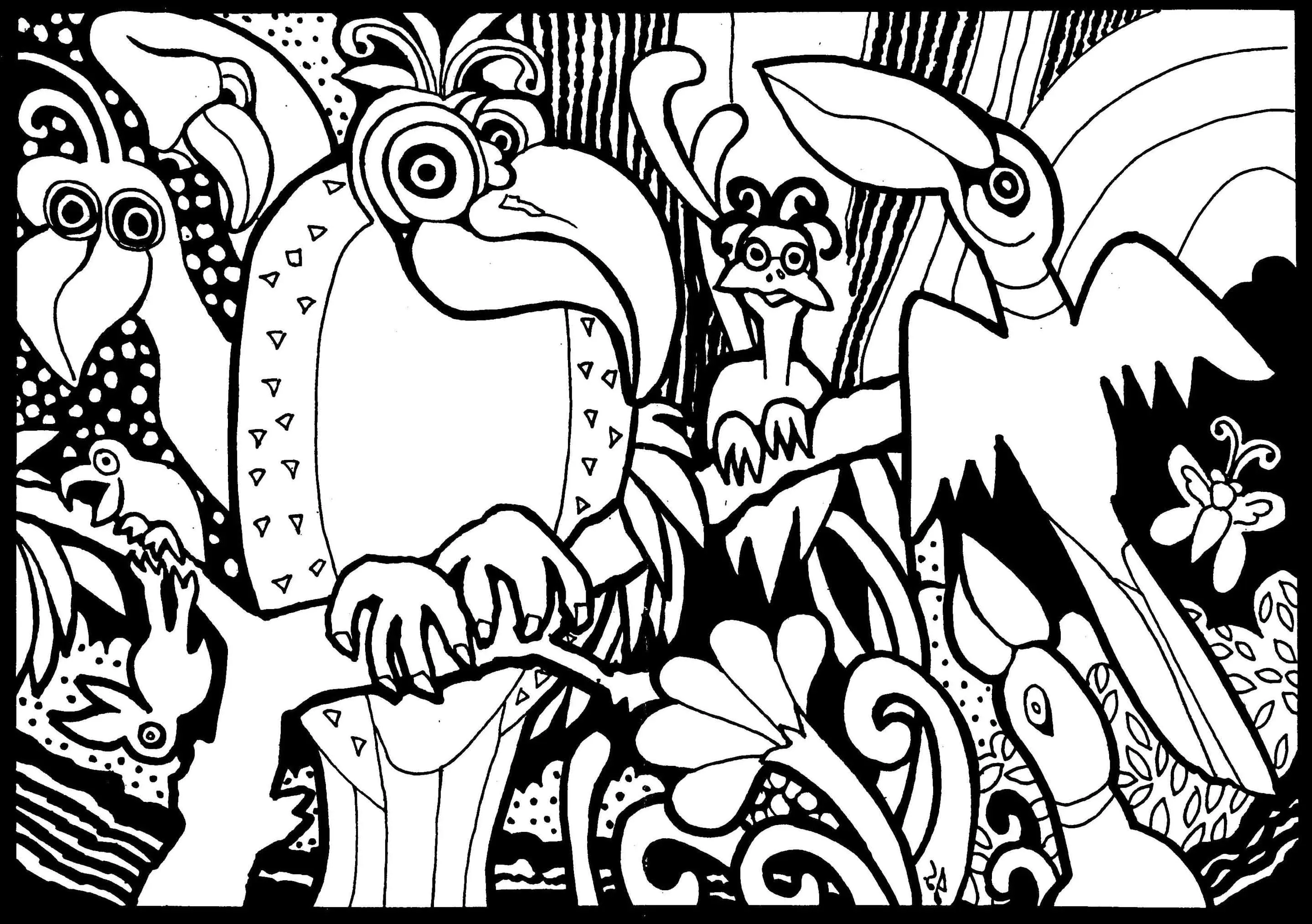 Aves-20178 (Página para imprimir para adultos)