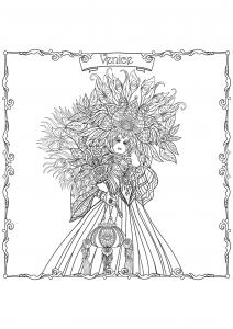 Disfraz de Carnaval de Venecia