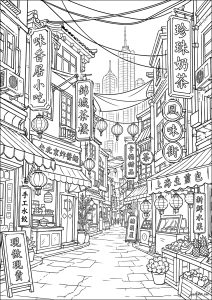 Caminando por una calle animada de Tokio