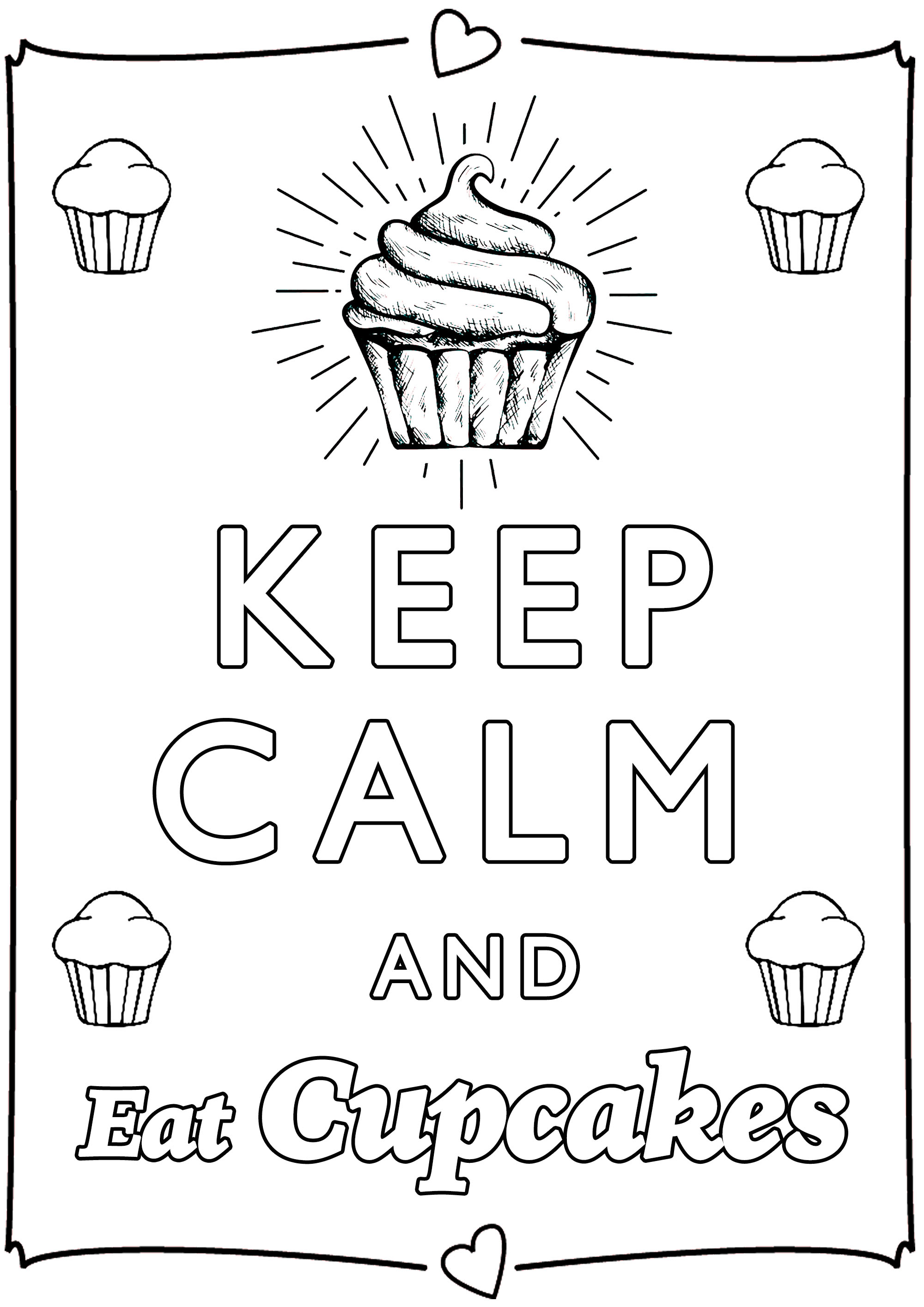 Colorear para Adultos : Keep Calm - 11