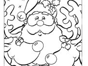 Páginas de Navidad para imprimir para adultos