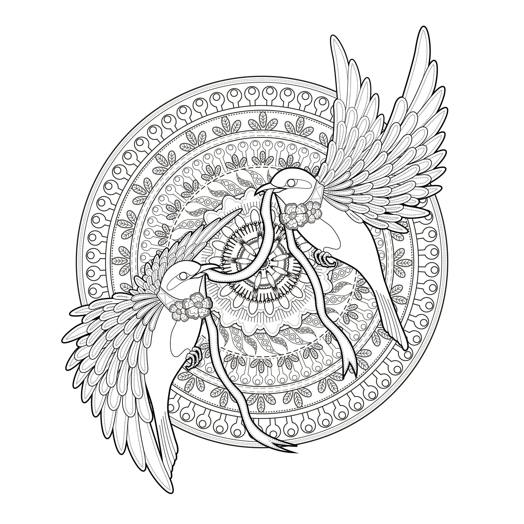 Mandalas-42822 (Página para imprimir para adultos)