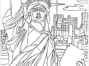 Dibujos de  New York para colorear