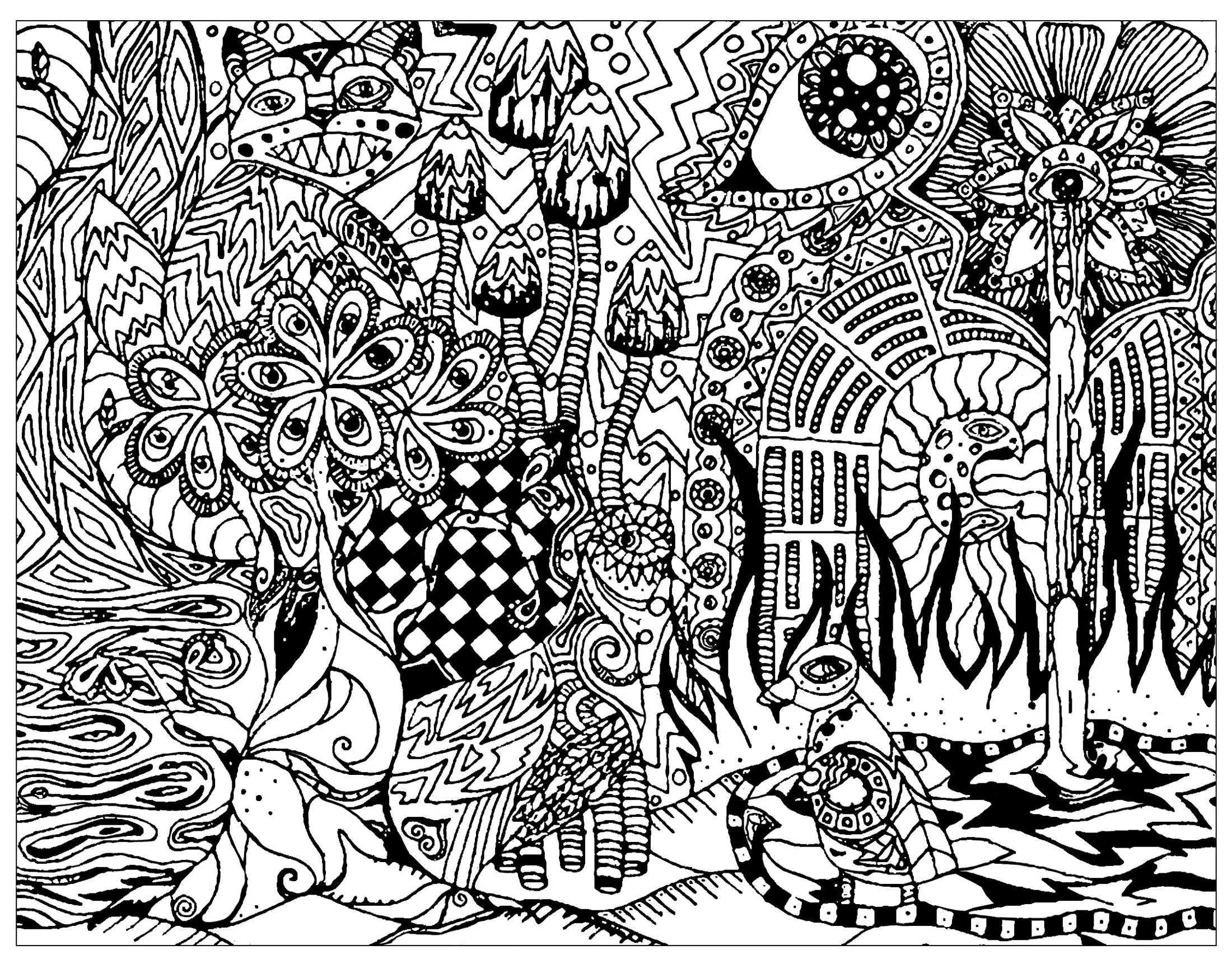 Psychedelic-48732 (Página para imprimir para adultos)
