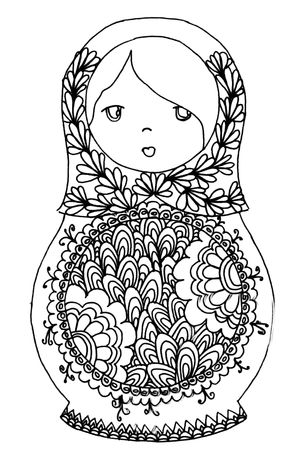 Munecas-rusas-36920 (Página de Muñecas Rusas para imprimir para adultos)