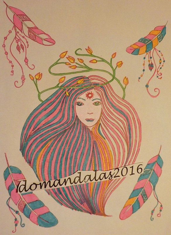 Creation pordomandalas4, dibujo para colorear de la galería Anti-stress / Zen