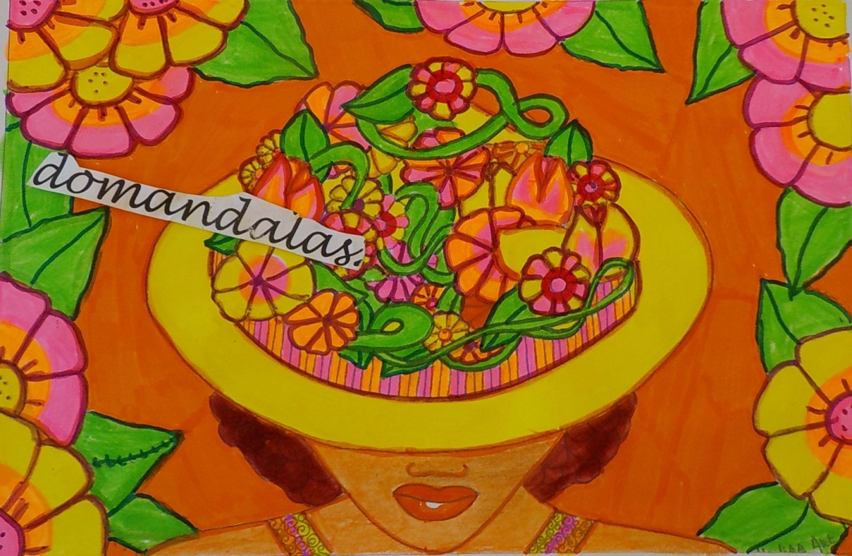 Creation pordomandalas4, dibujo para colorear de la galería Anti-stress / Zen