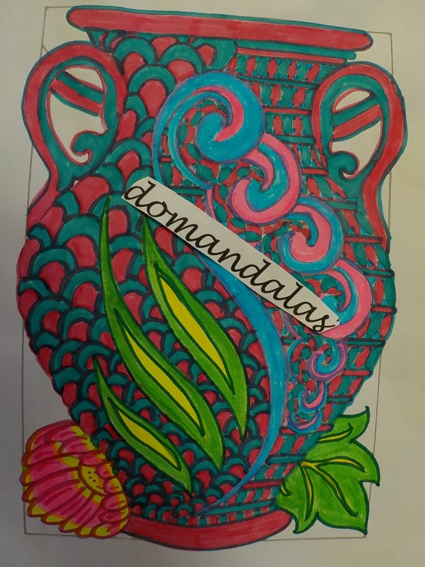 Creation pordomandalas3bis, dibujo para colorear de la galería Art deco
