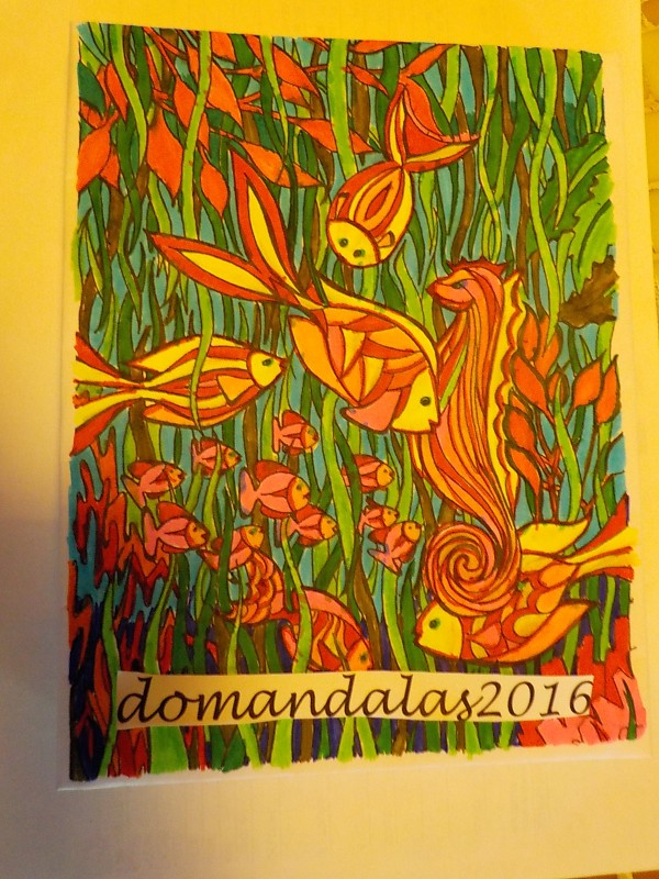 Creation pordomandalas, dibujo para colorear de la galería Animales
