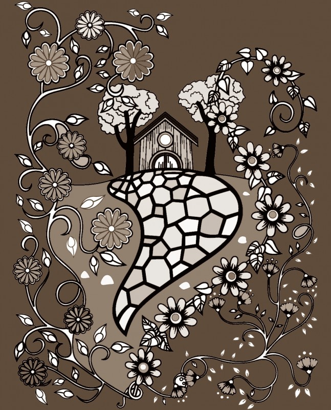 Creation porcyntia, dibujo para colorear de la galería Fairy tales