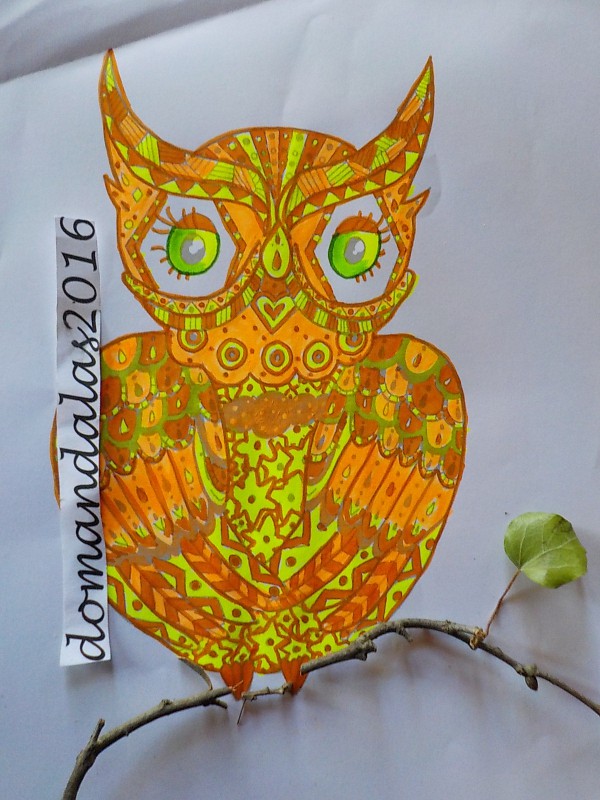 Creation pordomandalas, dibujo para colorear de la galería Zentangle