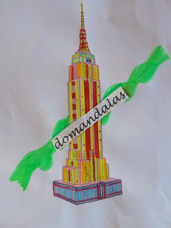 Creation pordomandalas3bis, dibujo para colorear de la galería New York