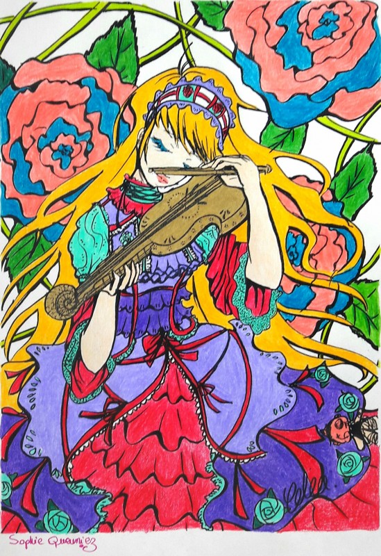 Creation porsophie-queuniez, dibujo para colorear de la galería Inclasificable
