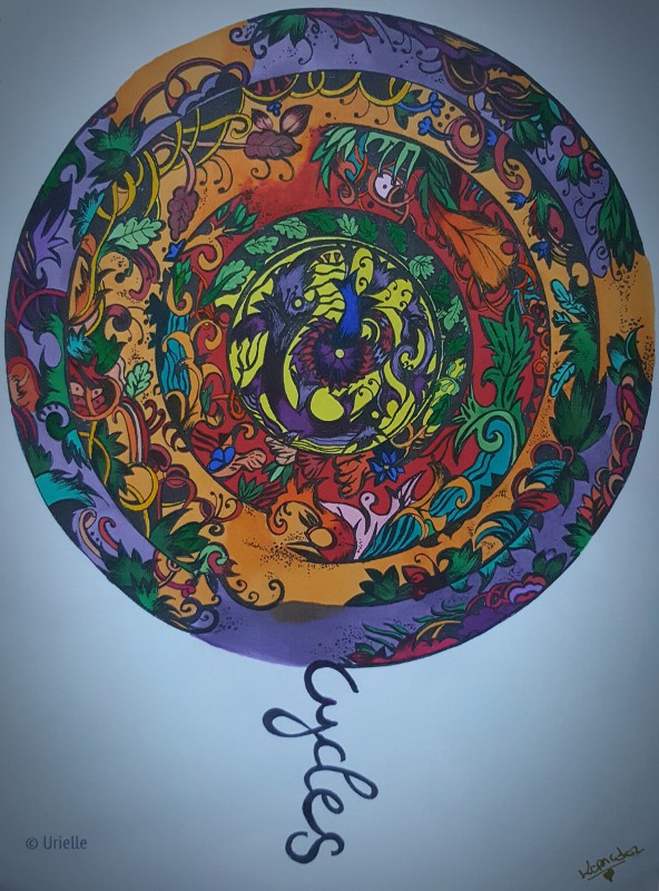 Creation porkcrmcolor, dibujo para colorear de la galería Mandalas