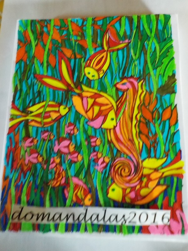 Creation pordomandalas, dibujo para colorear de la galería Animales